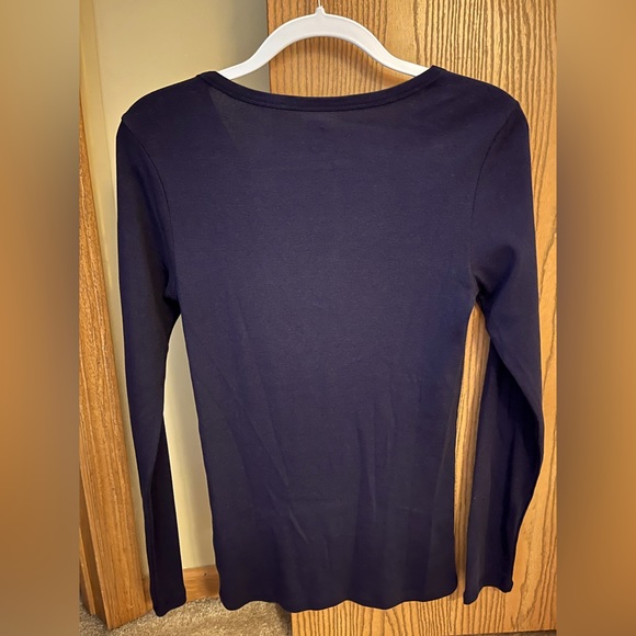 GAP Navy Long Sleeve Top - Picture 2 of 2